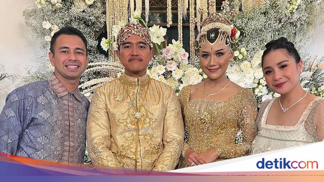 Nagita Slavina’s reaction to her kebaya at Kaesang’s wedding ceremony was protested