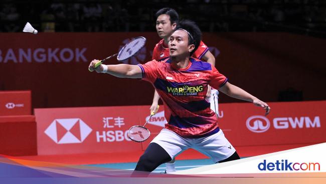 Ahsan/Hendra lost in the 2022 BWF World Tour Finals