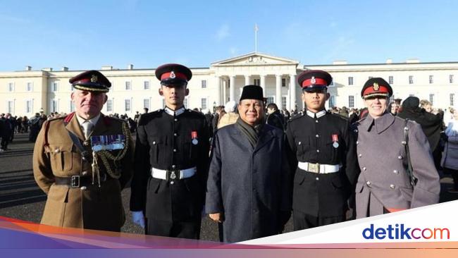 Indonesian duo Taruna passes the prestigious British military academy and wins praise from Prabowo