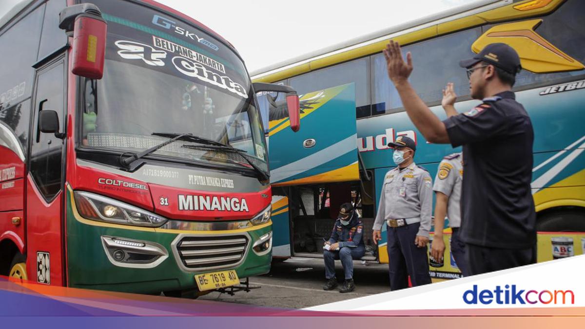Dishub DKI Tes Kesehatan 368 Sopir-Ramp Check 1.126 Bus Natal, Ini Hasilnya