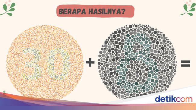 Tes Buta Warna, Bisa Lihat Angka di Gambar Berikut dan Tebak Hasilnya?