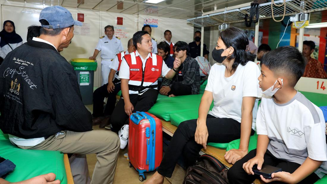 Peningkatan Penumpang Angkutan Laut Di Libur Nataru 2022