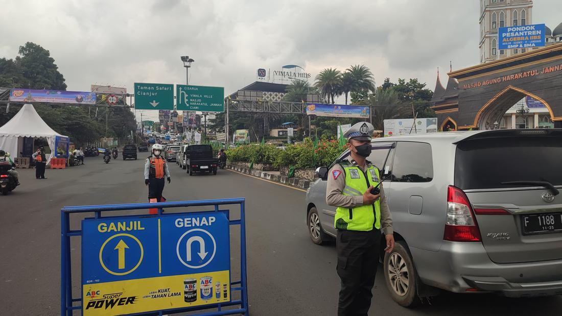 Catat! Ganjil Genap Berlaku Di Puncak Bogor Mulai Sore Ini Hingga Minggu