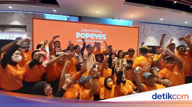 Get ready!  Popeyes will open 300 branches in Indonesia