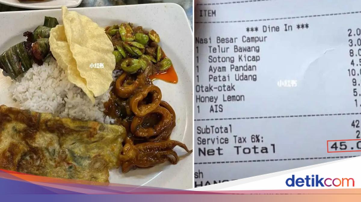 Makan Nasi Rames di Warung, Pria Ini Kaget Harus Bayar Rp 159 Ribu!