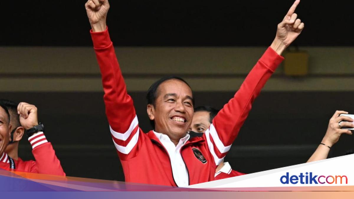 Diajak Jokowi Nonton RI Vs Australia, Ethes-Lembah Manah Pakai Jersey ...