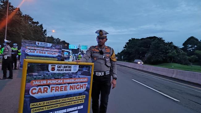 Ini Jalur Alternatif Menuju Cianjur Saat Car Free Night di Puncak Bogor