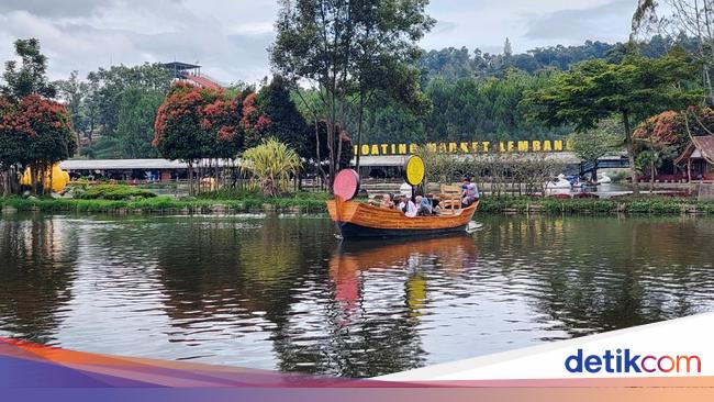 Ada Wahana Baru di Floating Market Lembang, Cek Harga Tiketnya