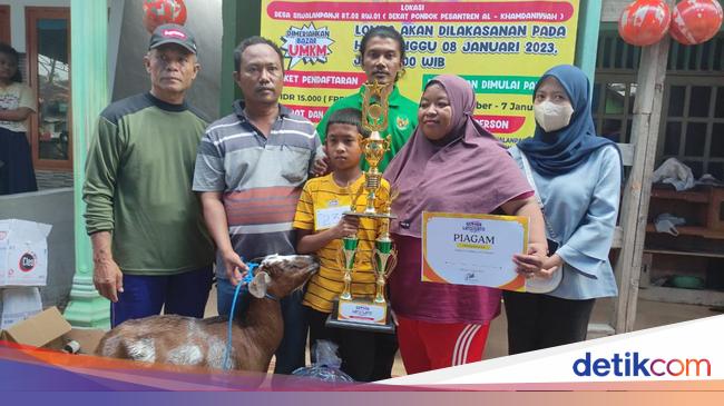 Sidoarjo Boy gets the goat after winning the side-side game 2 hours without stopping