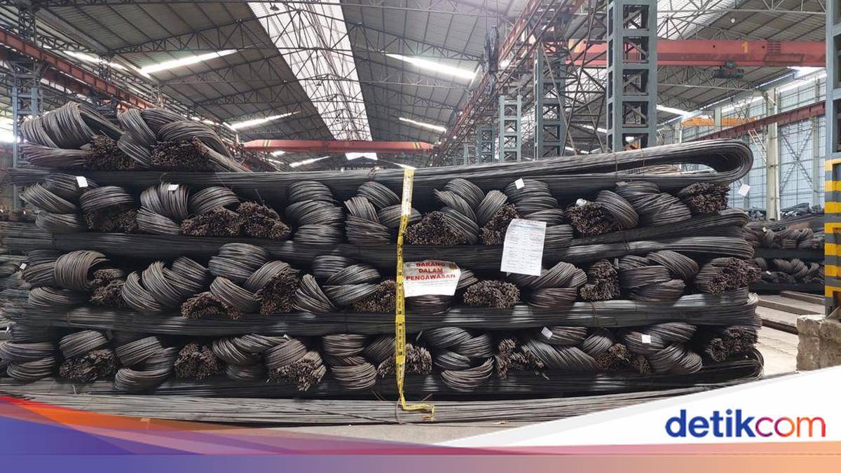 Penampakan Besi Beton Rp 32 M Tak Ber-SNI yang Akan Dimusnahkan