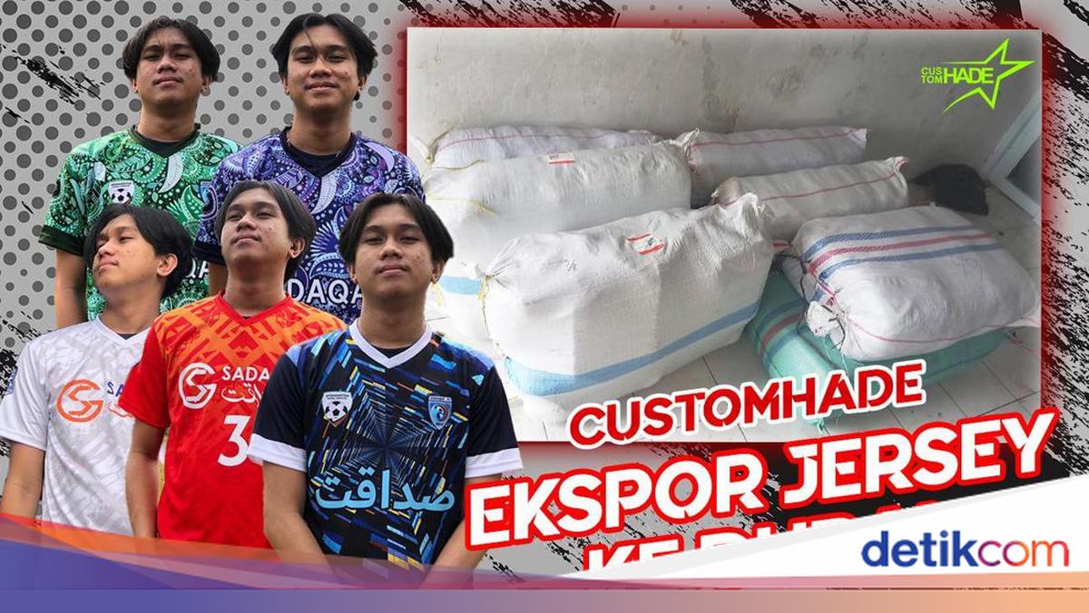 5 Rahasia Produsen Jersey Printing Bandung 'Customhade' Ekspor ke Dubai
