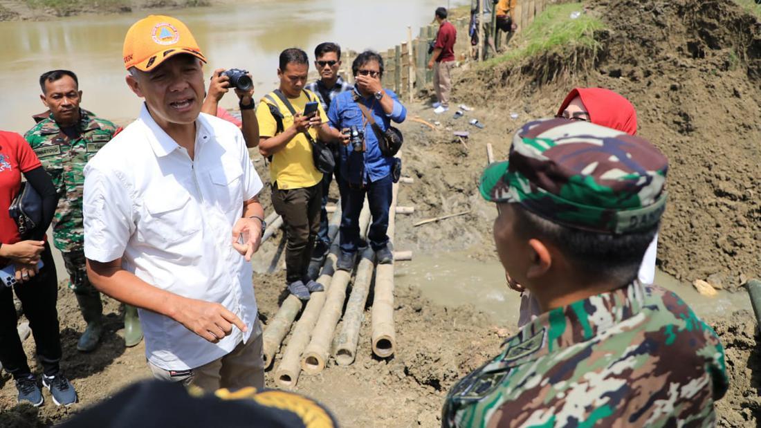 Soal Banjir Jateng, Ganjar Minta Sungai Lusi Jadi Prioritas Kementerian ...