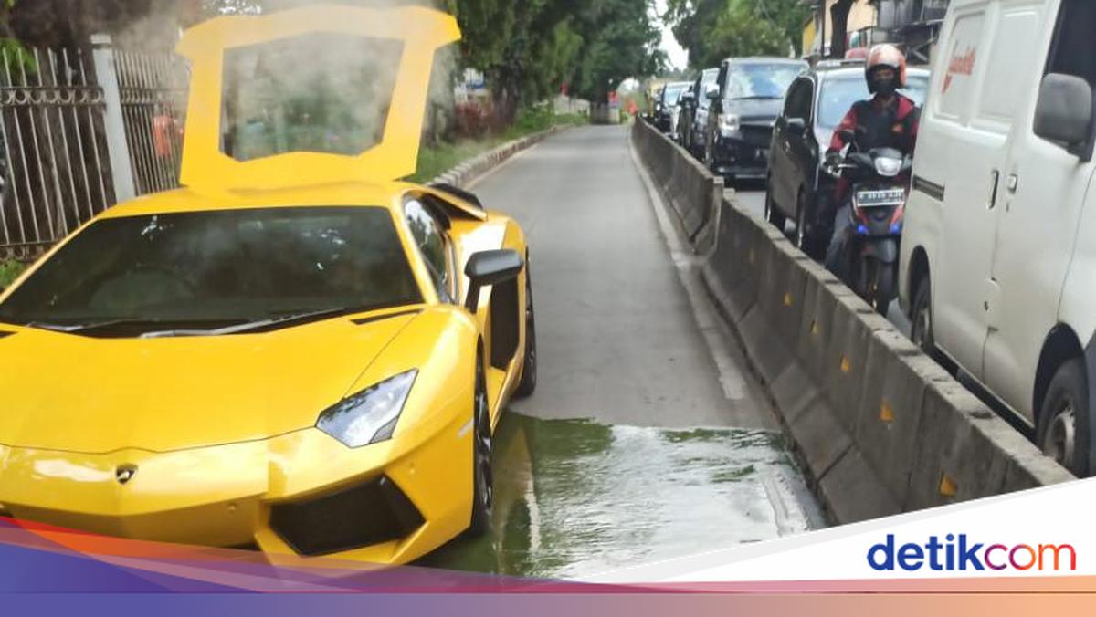 Kata Bengkel yang Tangani Lamborghini Mogok di Jalur Busway, Ini Masalahnya