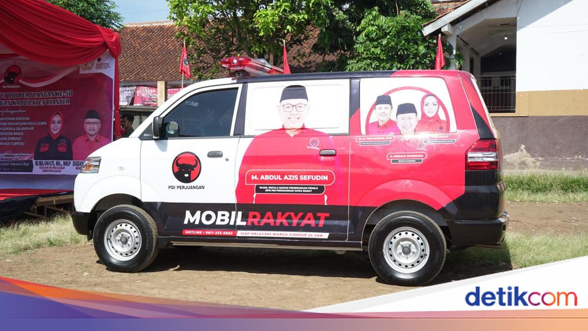 PDIP Luncurkan Mobil Rakyat Saat Hari Jadi ke 50