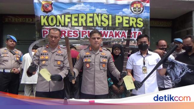 14 Members of a Motorcycle Gang Stab and Electrocute West Java Residents Arrested!