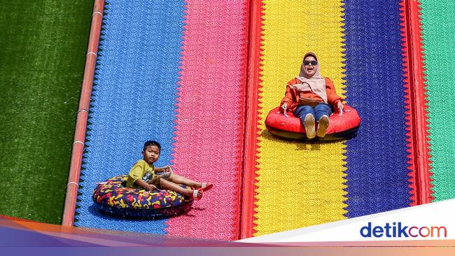 7 Wisata Rainbow Slide di Bogor Dekat Jakarta, Lintasannya Capai 100 Meter