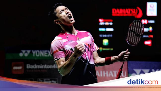 Jonathan Christie Champion of Indonesia Masters 2023