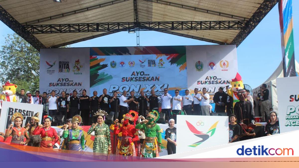 Launching Maskot-Logo PON di Sumut, Menpora Minta Gubsu Kerja Keras