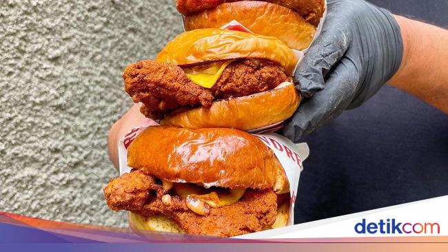 Ini 5 Burger Ayam ala Nashville yang Pedas Gurih, Cocok Buat Makan Siang
