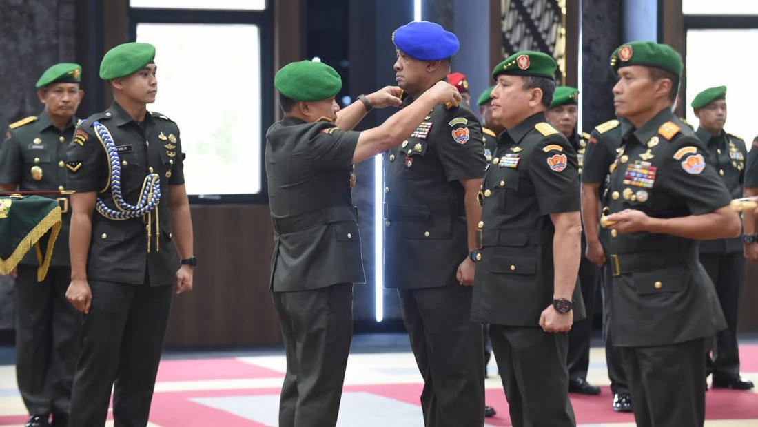 Jenderal Dudung Pimpin Sertijab Sejumlah Pejabat TNI AD