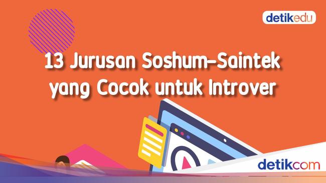 Infografis 13 Jurusan Soshum Saintek Yang Cocok Untuk Introver 1395