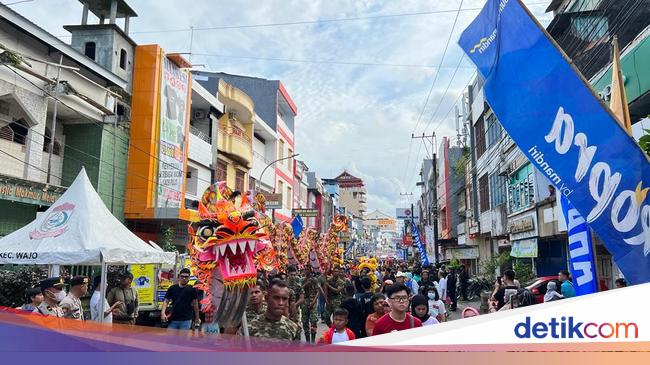 35.000 Warga Makassar Meriahkan Festival Jappa Jokka Cap Go Meh 2023