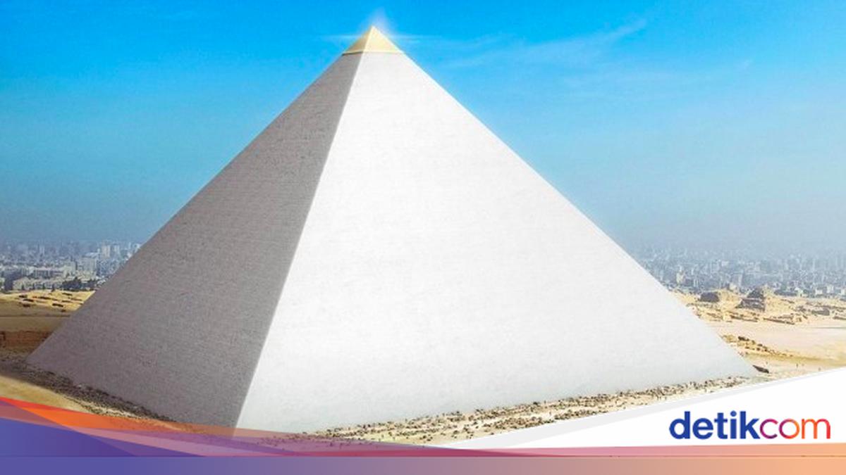 Mungkin Seperti Ini Wujud Piramida Sebelum Dibangun