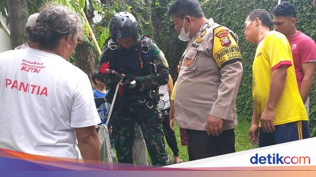 The Story of a TNI Paratrooper in South Jakarta Emergency Landing at a Resident’s House