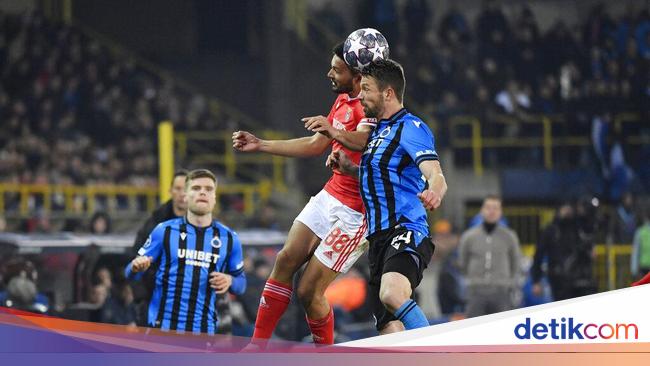 Benfica Sikat Club Brugge 2-0