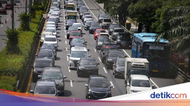 Lalin Macet Di Tol Dalam Kota Pagi Ini Cawang Arah Semanggi 5055