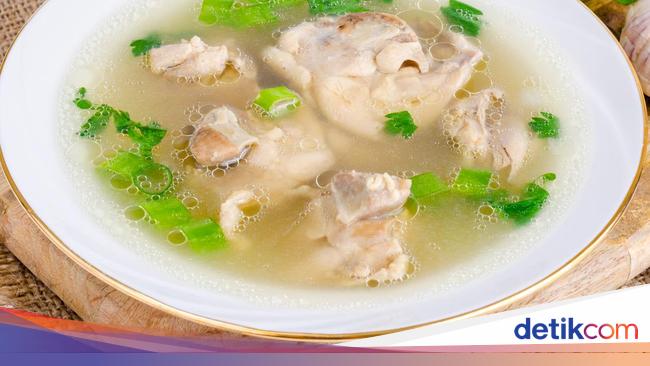 Resep Sup Ayam Kampung Kaldu Bening Untuk Perkuat Imunitas Tubuh