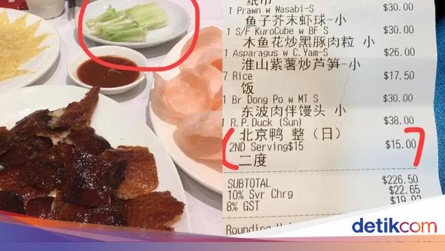 Tambah Sepiring Timun, Netizen Ini Kena Getok Harga Rp 170 Ribu!