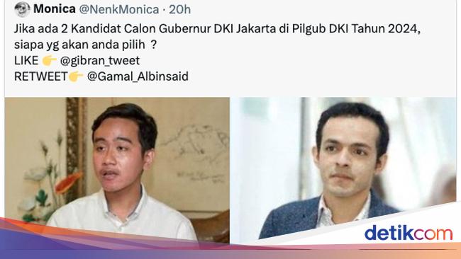 Gibran Vs Gamal Albinsaid Dijagokan Di Pilgub Dki 2024 Siapa Unggul