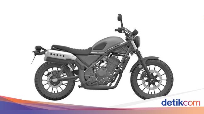 Motor honda shop scrambler