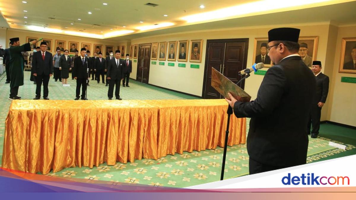 Sah! Prof Asep Saepudin Jahar Jadi Rektor UIN Jakarta