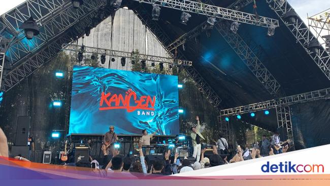 Kangen Band 'Hipnotis' Warga Bandung dengan Hits Era Tahun 2000-an