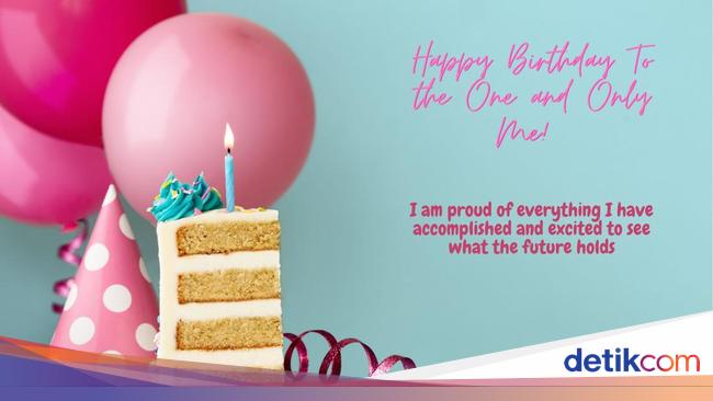 30 Ucapan Ulang Tahun untuk Diri Sendiri yang Aesthetic