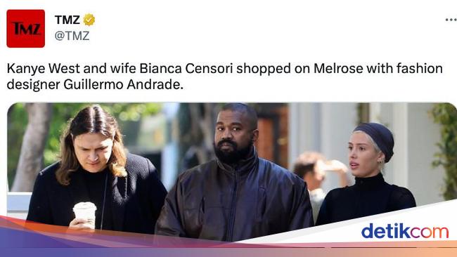 Rarely Happens, Kanye West Appears With New Wife Bianca Censori