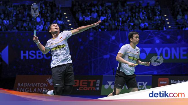 “Hendra Setiawan/Mohammad Ahsan Loses to Rankireddy/Shetty in Badminton Asia Championship 2023 Quarterfinals in Dubai”