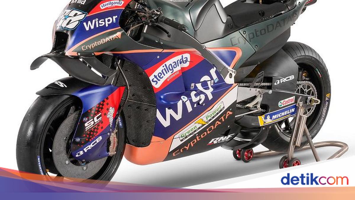 Tim Satelit RNF Aprilia Resmi Diluncurkan, Ini Tampilan Motornya