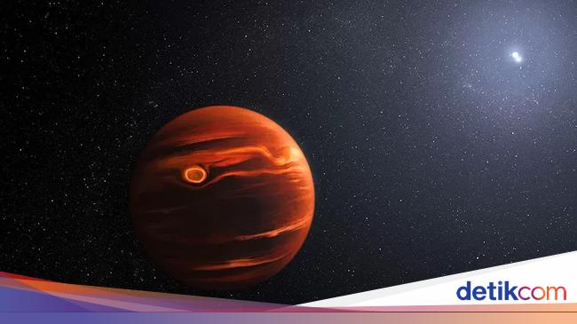 Hellish Giant Planet Discovered, Boiling its Sun in Two with its Atmosphere