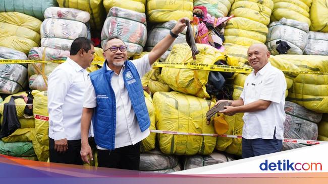 Tightening Supervision and Confiscation of Smuggled Imported Used Clothes in Indonesia