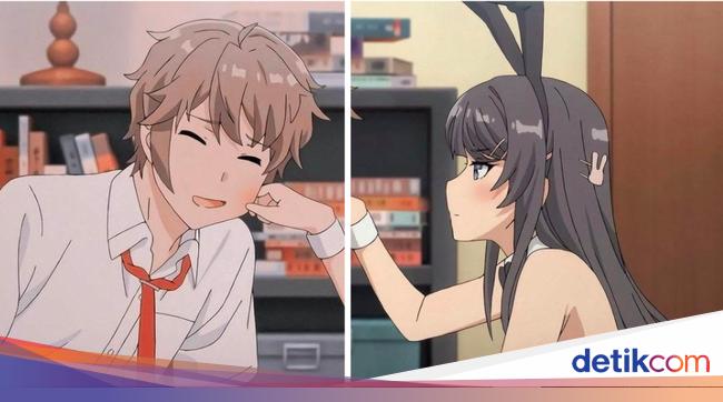 Ide PP Anime Couple Terpisah Aesthetic, Romantis dan Gemoy!