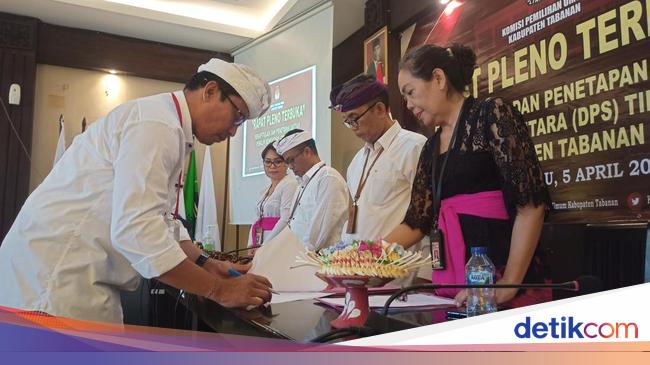 Kpu Tabanan Tetapkan Dps Pemilu 2024 Sejumlah 373 707 Pemilih