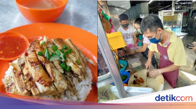 “Street Chicken Rice Seller in Jakarta Sells Food for Only IDR 10,000 to Help Those in Need”