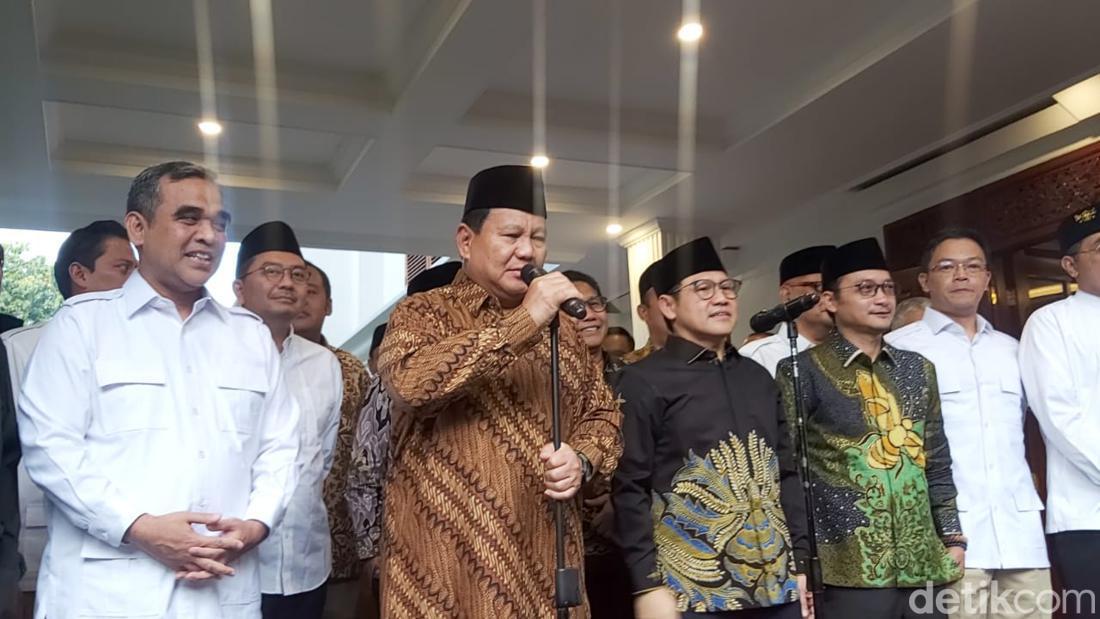 Disambut Prabowo, Cak Imin Tiba Di Kertanegara