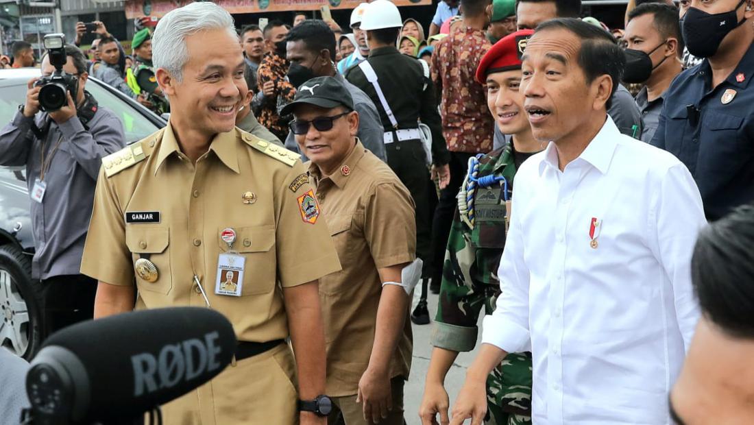 Beda Postingan Jokowi Dan Ganjar Saat Jalan Bareng Usai Pildun Gagal Di RI