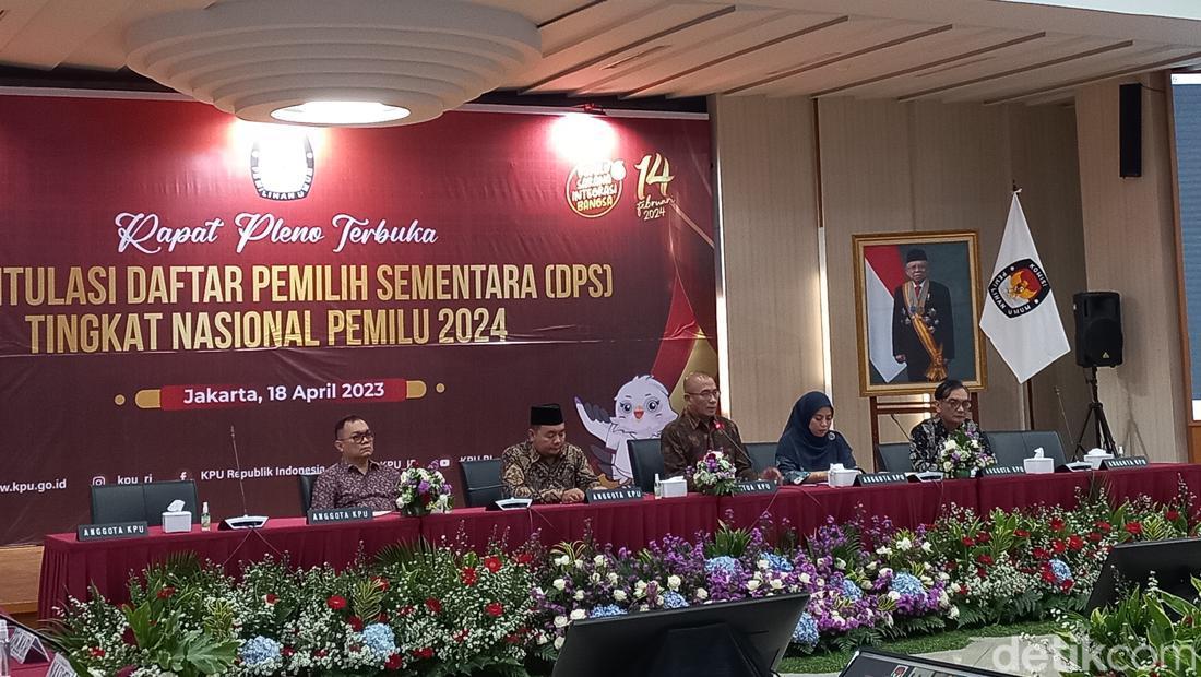 KPU: Jumlah Daftar Pemilih Sementara Pemilu 2024 Capai 205 Juta Orang