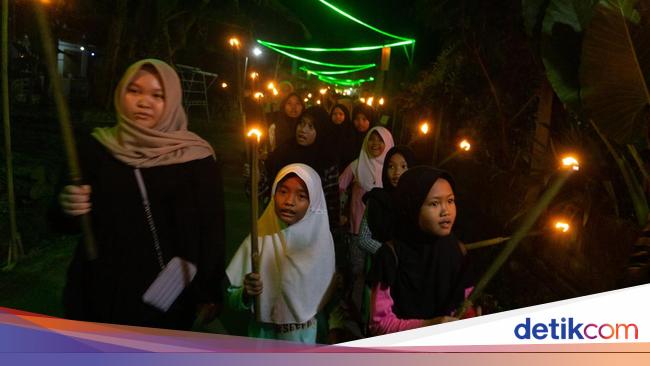 Potret Takbir Keliling Sambut Idul Fitri Di Yogyakarta 