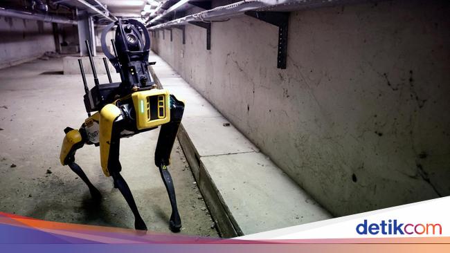 Canggih! Ini Anjing Robot yang Bantu Perbaikan Kereta Metro di Paris